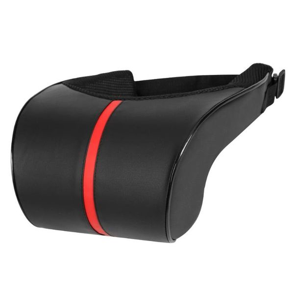 

1pcs pu leather auto car neck pillow memory foam pillows neck rest seat headrest cushion pad