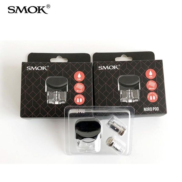 

SMOK Nord Pod картридж емкостью 3 мл с Nord 1.4 ohm обычная 0.6 ohm замена катушек сердечника для Nord Kit 100% аутентичный