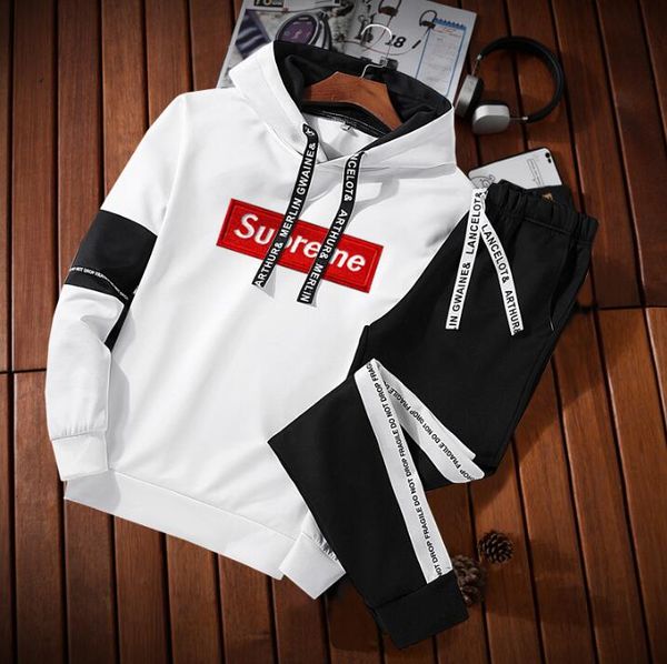 

Дизайнер спортивный костюм мужчины роскошные спортивные костюмы весна бренд мужской теннис спортивные костюмы куртка толстовки + брюки устанавливает спортивный мужской костюм хип-хоп наборы