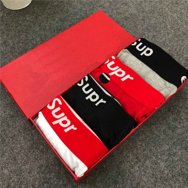 

2020 mens boxer briefs briefs animal print fashion designer men's boxer underwears brand underpants for men casual underpants, Black;white