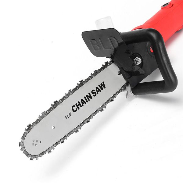 

upgrade 11.5 inch chainsaw bracket changed 100 125 150 angle grinder into chain saw