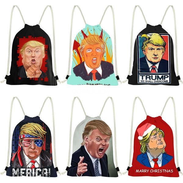 

trump сумочка мода путешествия duffle сумки totes pu кожа сумочка новая trump рюкзак приходите с плечевым ремнем пылесборника # 914, Black;red