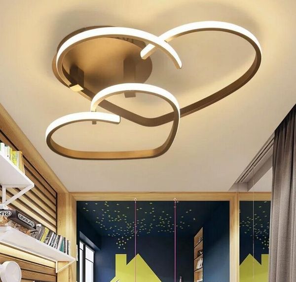 Nuove moderne plafoniere a LED per soggiorno, camera da letto, illuminazione, paralume in acrilico, lampada da soffitto per cucina da ristorante MYY