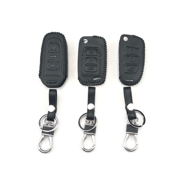 

car leather key case cover keychain for geely emgrand x7 vision sc7 cross gleagle bouns m11 indis very gx7 sx7 arrizo