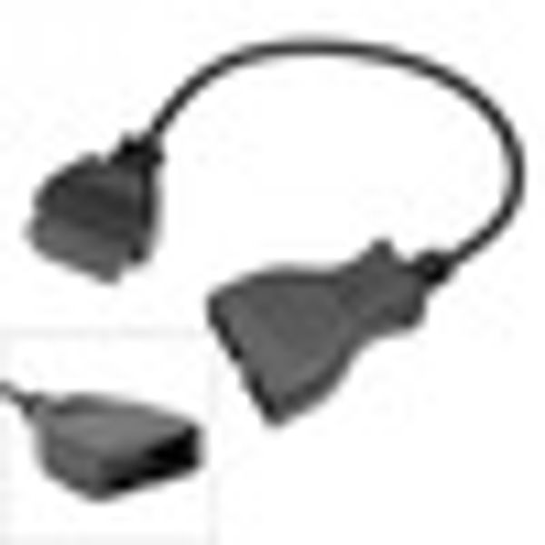 

universal 12 pin obd1 to 16 pin obd2 converter adapter cable