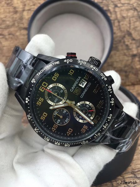 

Tag men port watche tainle teel brand vk quartz watch chronograph male carrera wri twatch men heuer watche 001