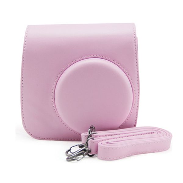 

qualiclassic vintage leather camera strap bag cover pouch protector for polaroid camera for fuji instax 8