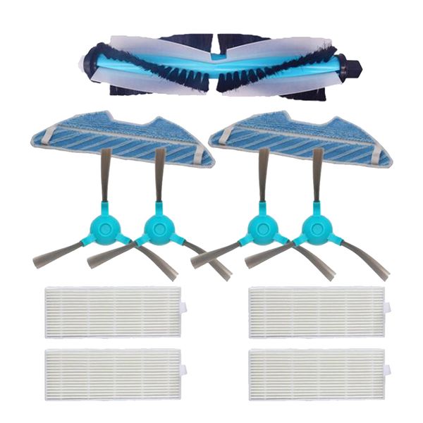 

main brush side brush mopping rag filter replacement for conga 1290 1390