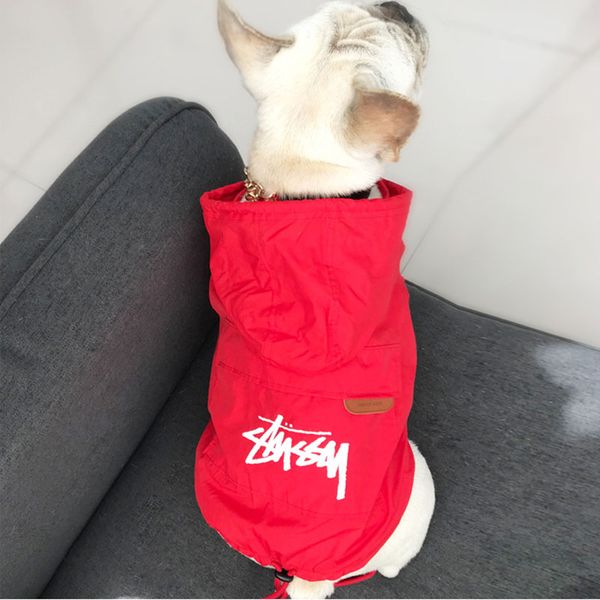 

лето pet dog cat толстовки мода тедди щенок шнауцер red sun защита одежда письмо печатных pet одежда