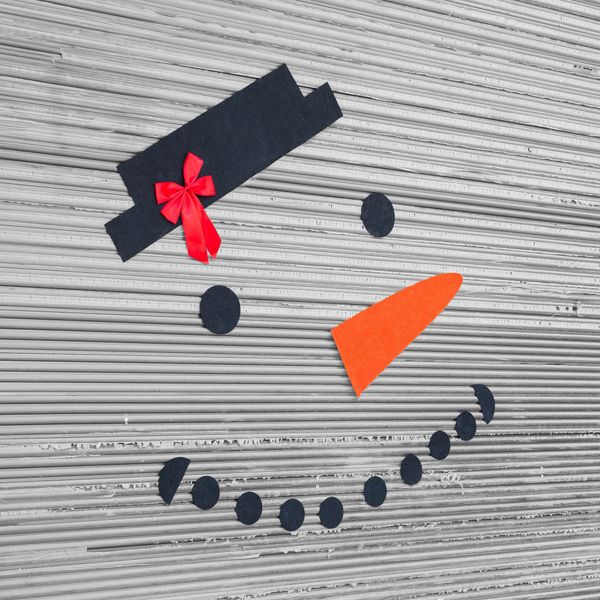 

16pcs/set christmas dress suit diy snowman bow hat new year outdoor decor christmas decorations for home festival party supplies