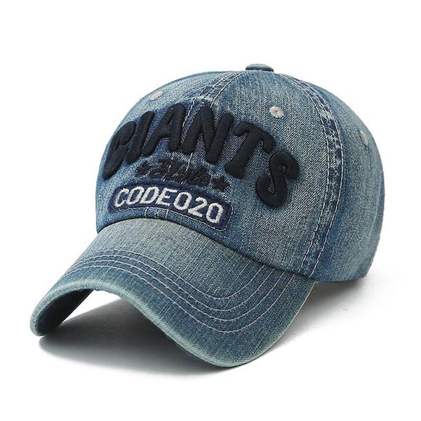 

new baseball cap for men women comfortable adjustable baseball caps cotton cowboy hat embroidery letters fashion 5 colors hats rpufy, Black;white