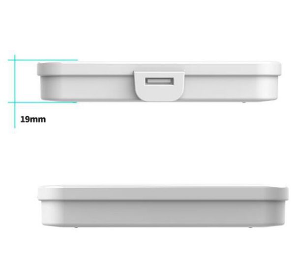 

dustproof mask case disposable face masks container square plastic mask storage boxes safe pollution-masks storage organizer gga3617-13