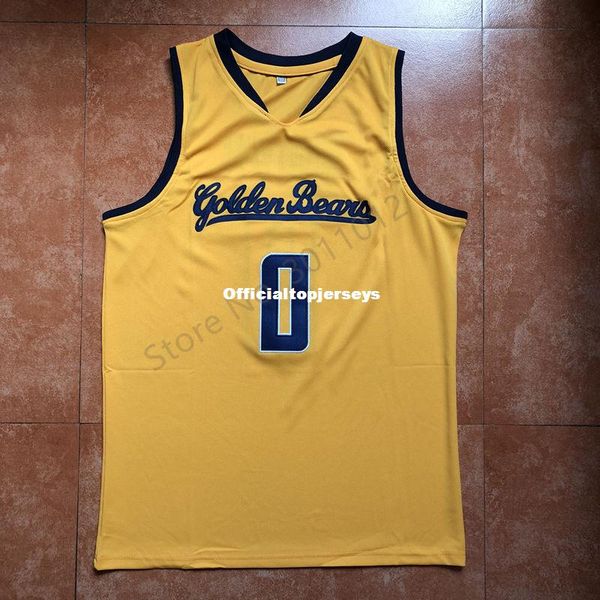 

vintage #0 jaylen brown california golden bears college basketball jersey xs-6xl vest jerseys ncaa, Black;blue