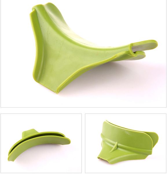 

kitchen accessories silicone funnel cooking tools kitchen gadgets pots and pans kitchen utensils to spills deflector for wh0084