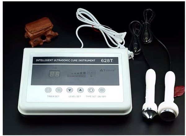 

2in1 ultrasonic facial machine skin care high frequency ultrasound skin tightening anti wrinkle massager salon beauty device 628t