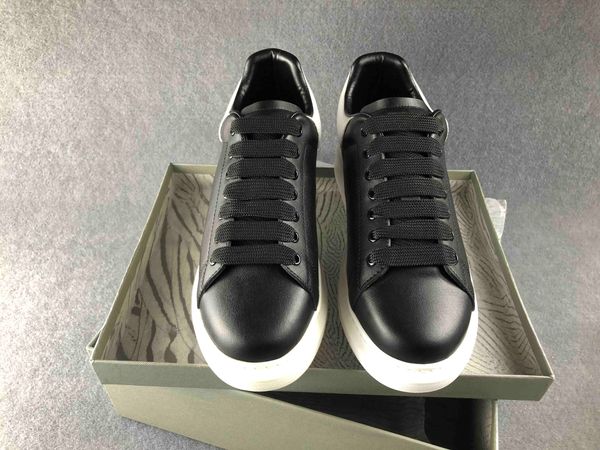 

fashion designer shoes genuine leather designer sneaker casual shoes woman man lady boy girl shoe dress shoe hike shoes c19, Black
