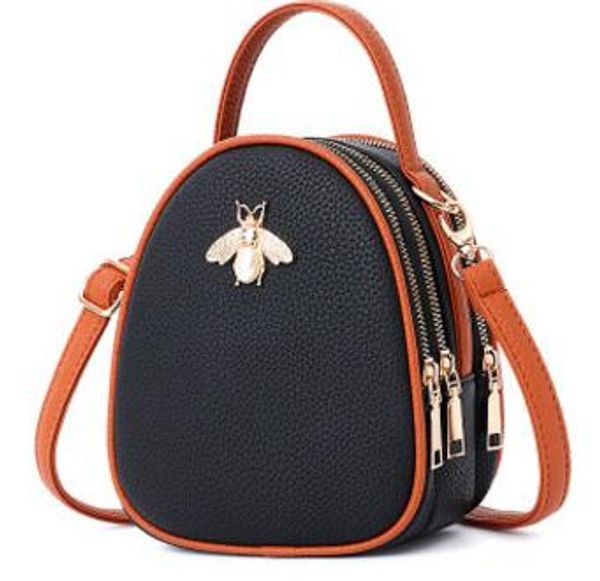 

designer crossbody bags women leather luxury handbags women bags designer tote shoulder bag lady handbag three zipper style/7