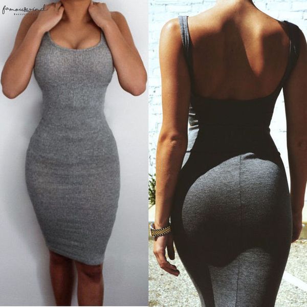

summer bandage slim bodycon party cocktail above knee/ mini split mini dress drop shipping, Black;gray