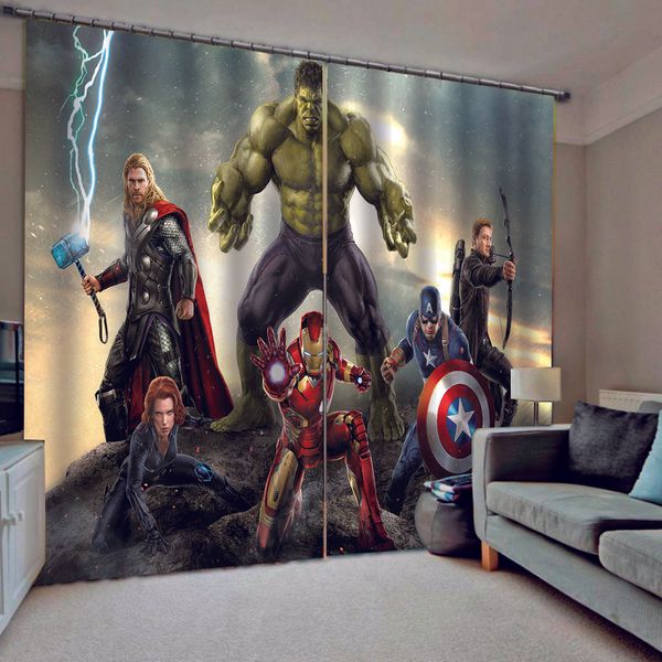 

красивая фотография мода customized мультфильм дети шторы luxury blackout 3d окна шторы для гостиной спальня