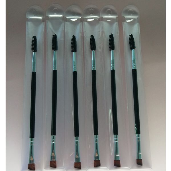

makeup eye brow eyebrow brush synthetic duo makeup brushes double eyebrow brush head brushes kit pinceis dhl ing