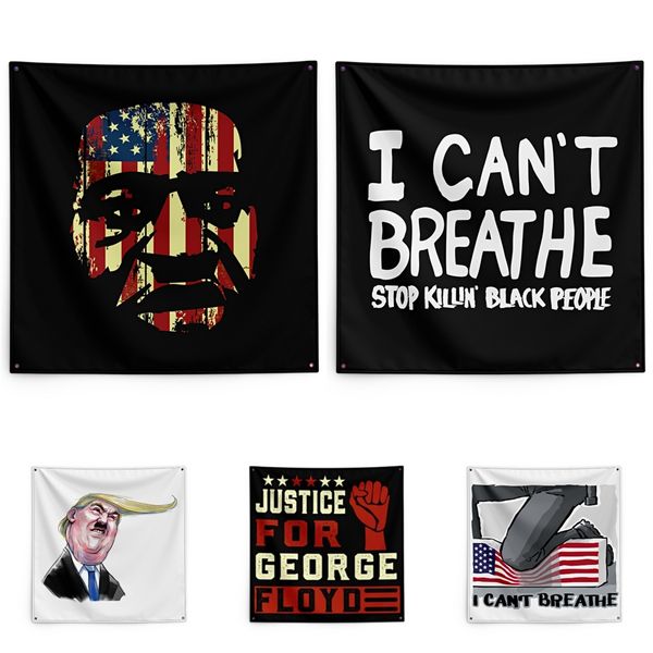 

its 2020 and i have a dream george floyd printing tapestry black lives matter household wall banner 150*150cm #qa15028