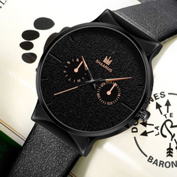 

relogio masculino quartz watch men casual leather sport men watch luxury business wristwatch for male clock shaarms, Slivery;brown