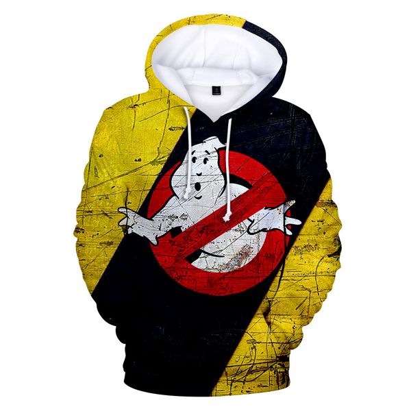 

new fashion 3d hoodie ghostbusters men/women popular casual harajuku style anime hoodie ghost busters 3d hoodies sweatshirts, Black