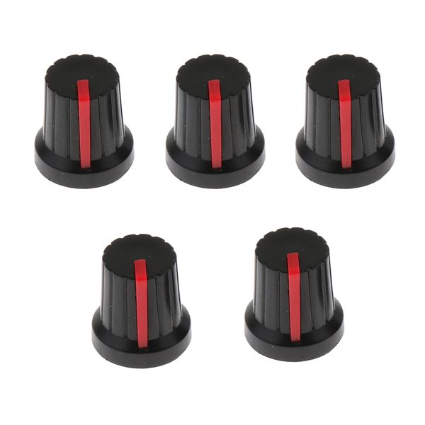 

replacement guitar effect pedal knob amplifier control knobs, 5 pack