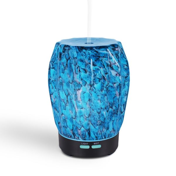 

3d marble led night light essential oil diffuser 100ml ultrasonic aroma diffuser humidifier for home office