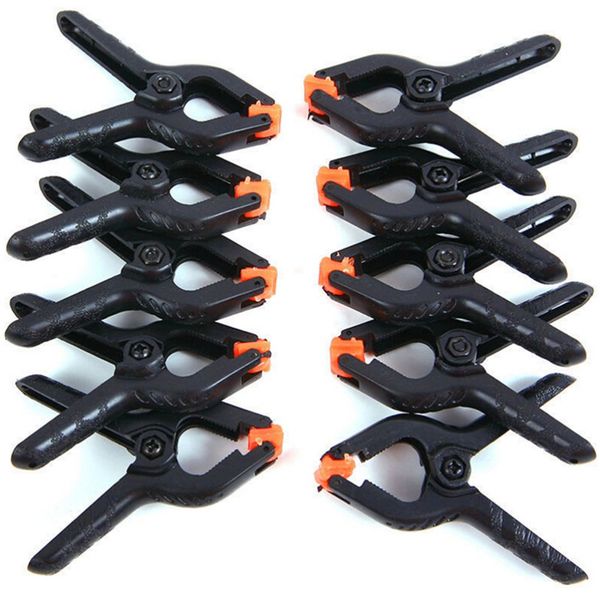 

10 pcs 3 inch black pgraphy studio background stand holder clips backdrop clamps pegs office clips