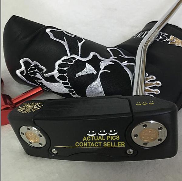 

Promotion new black b golf putter removable weight putter headcover 33 34 35 quot available real picture contact eller