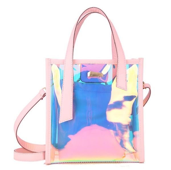 

Summer Transparent Bag New Slant Across Shoulder Bag Fashion Lady Handbag PH-CFY20052349