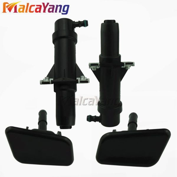 

car-styling front headlight washer spray nozzle pump for ix55 veracruz 2007-2020 headlamp washer jet cover cap