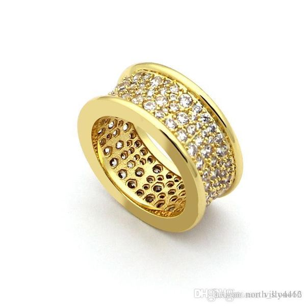 

fashiion eleastic brand rhinestone wedding ring full diamond spring joint brand for women vintage rings men jewelry 18k gold love ring, Silver