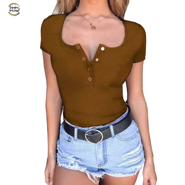 

scoop neck skinny body suit women short sleeve bodycon romper bodysuits female short jumpsuits overalls gv168, Black;white