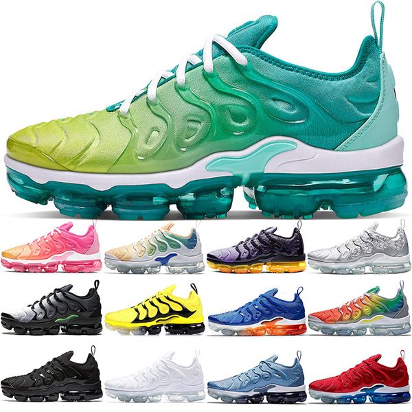 

Air 13 vapormax 13 tn plu de igner 2019 men women running hoe un et triple black white men trainer port neaker ize 36 45
