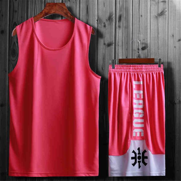 

2020 new custom basketball jersey mens embroidery logos 100% stitched basketball sets 410, Black;red