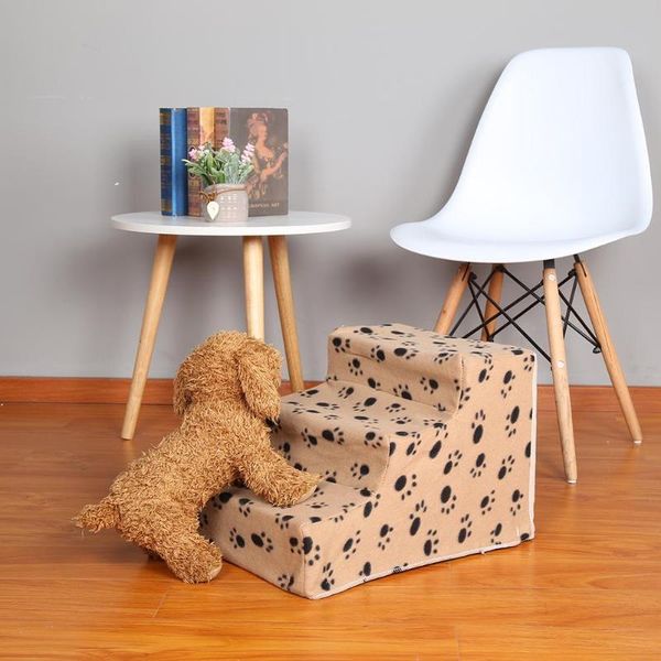

3 layers dog stairs ramp ladder for small puppy cats pets bed supplies