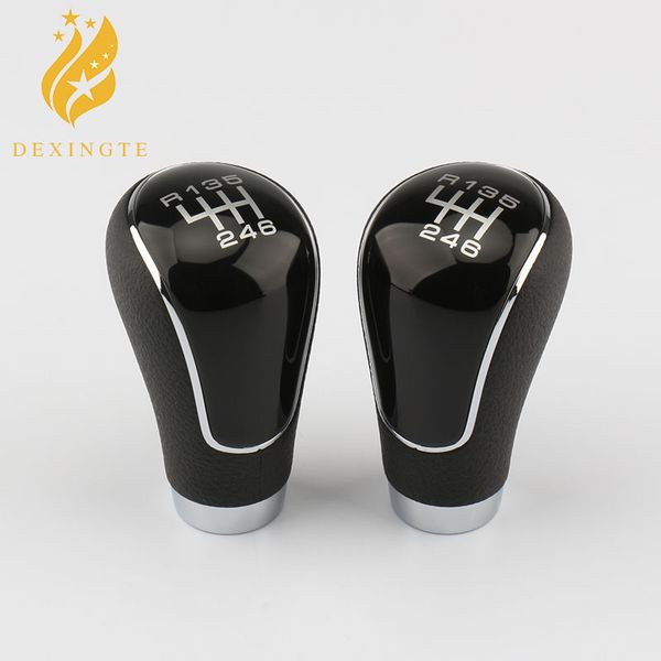 

6 speed gearbox handles manual car gear shift knob lever stick head for 6 5 3 8 for mx-5 cx-4 cx-5 cx-7 gear shifter