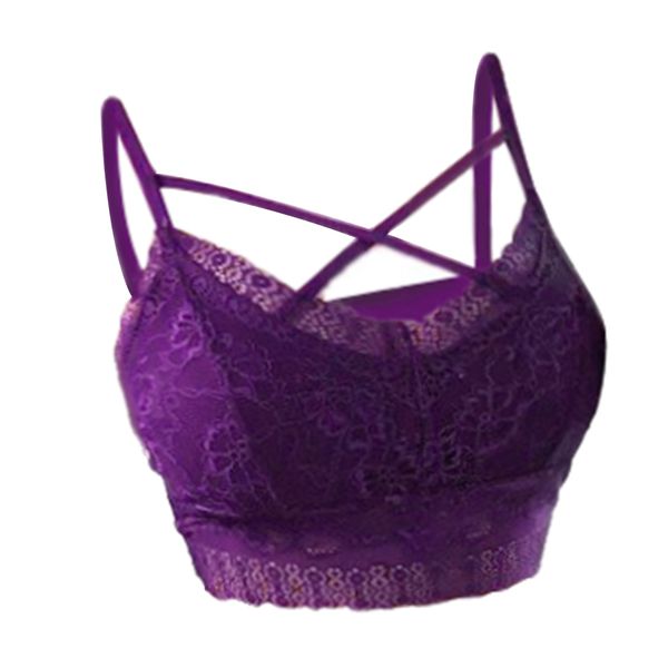 

women's comfort embroidered lace unpadded push up everyday bra, Red;black