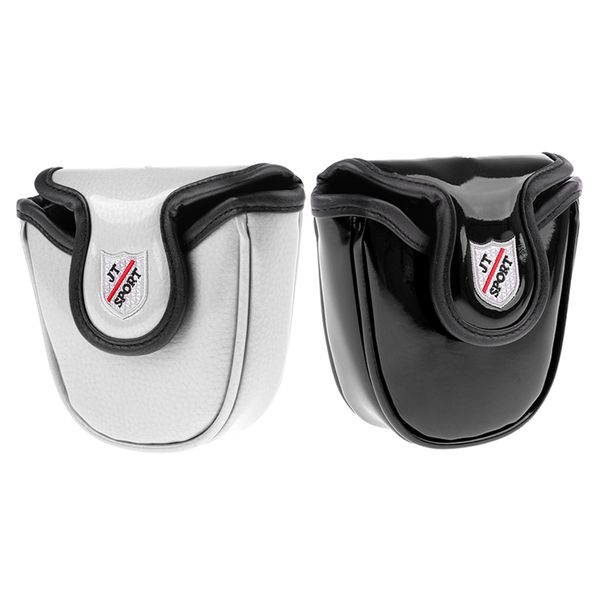 

dustproof skull golf mallet putter headcover protector magnetic closure 2pcs