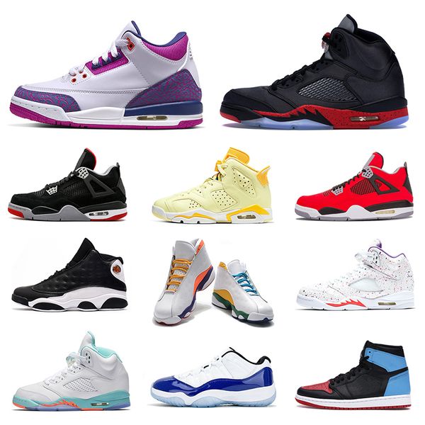 

women basketball shoes jumpman 11s bred royalty 4s light aqua 5s playground 13s banned 1s floral 6s womens trainers sports sneakers 36-40, White;red
