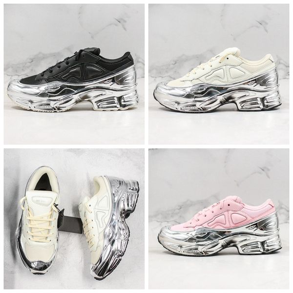

лучшая обувь качество raf simons ozweego 2 кроссовки женщины мужчины мода отражающие инструкторы женщин платформы с размером коробки 36-43