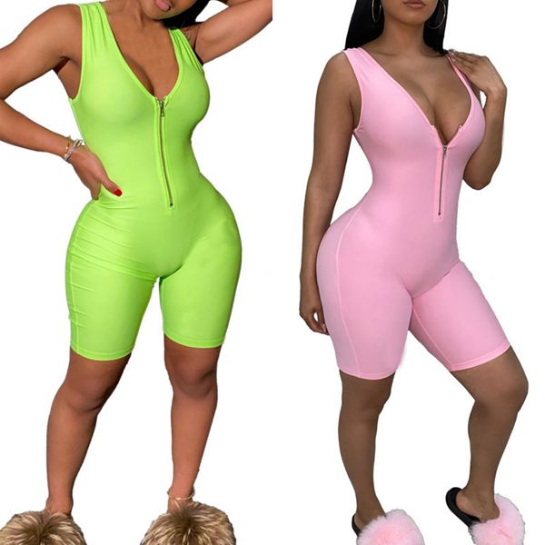 

nadafair jumpsuits women casual cotton linen rompers womens jumpsuit 2020 summer v neck high waist wide leg jumpsuits white y19060501 #76957, Black;white