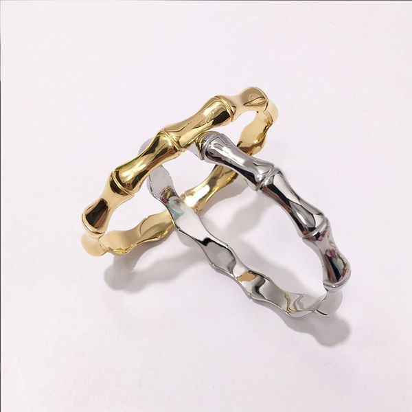 

wholesale jewelry man woman 2020 fashion new stainless steel bamboo bone korea, Black