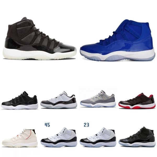 

new 11 low white red navy gum basketball shoes bred georgetown space jam 45 citrus gs basketball sneakers women men 11s low athletic x