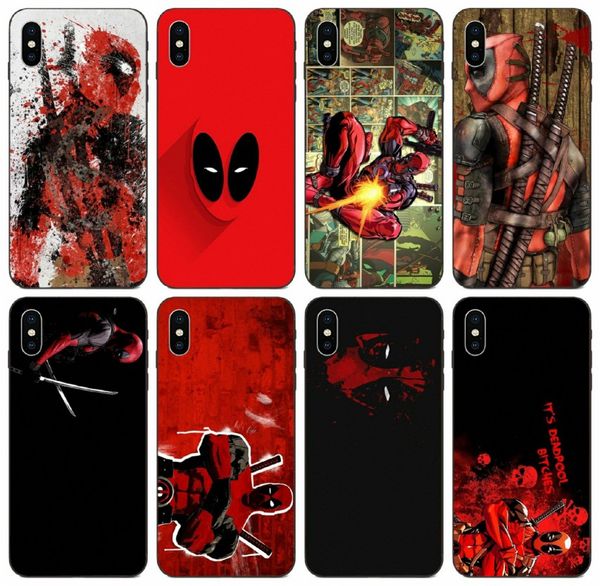 

[tongtrade] retro red grunge red deadpool case for iphone x xr xs 11 pro max 8 7 6s 5s plus galaxy j1 j3 huawei y9 lg v10 v20 wholesale case