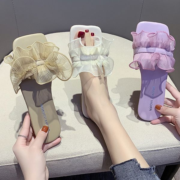 

slippers casual shoes summer woman slides slipers women beach soft flat 2020 rome fashion pu basic rubber shoes, Black