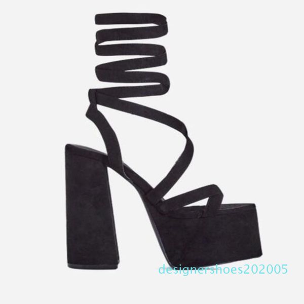

sexy нђѬовка коѬенай пки андал open toe плаоѬм оле каблђки женина обђв, Black