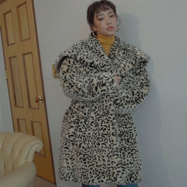 

2018 new style high-end fashion women faux fur coat c40, Black